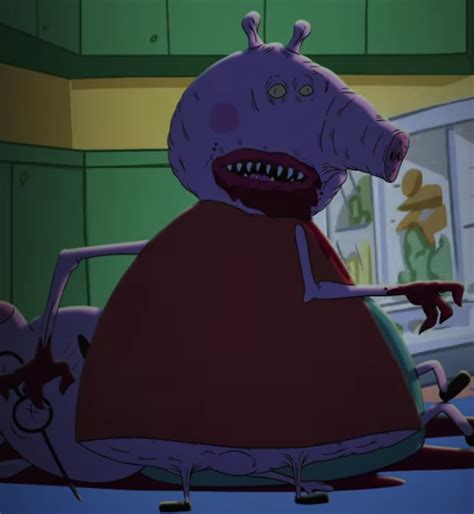 who is the villain of peppa pig